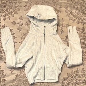 Lululemon Cropped Scuba Zip Hoodie